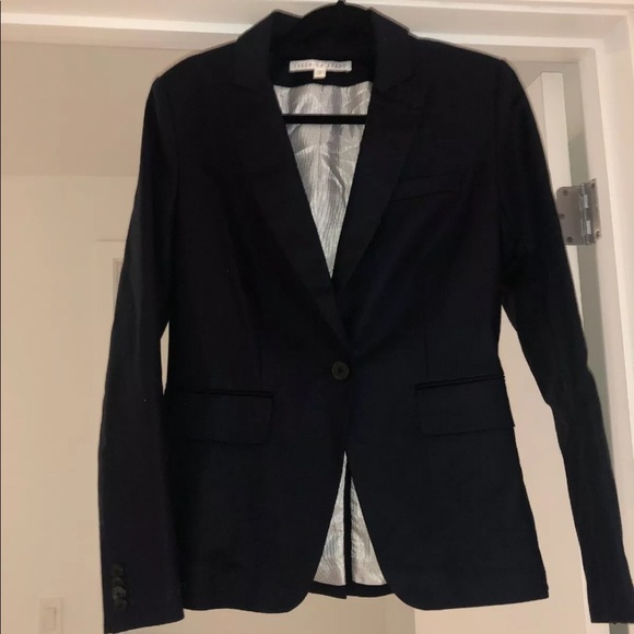 veronica beard classic crepe jacket